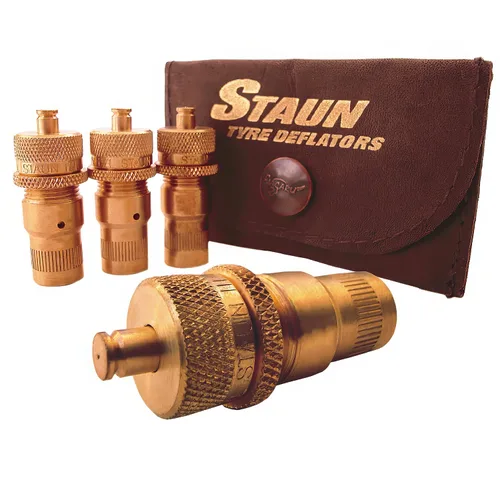Vista 10 de Staun Desinfladores de neumáticos Quickset con medidor de precisión (6-30 PSI)