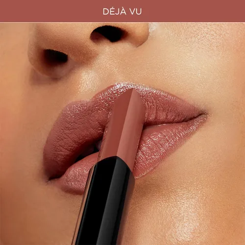 Vista 2 de Sigma Beauty Infinity Point Congac Nude Lipstick - Lápiz labial con acabado satinado de larga duración para un gran maquillaje de color de labios