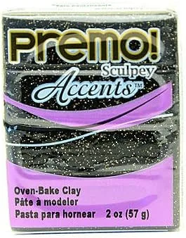Vista 2 de Sculpey Premo Premium Polímero Arcilla Crudo 2 oz. [Paquete de 5]