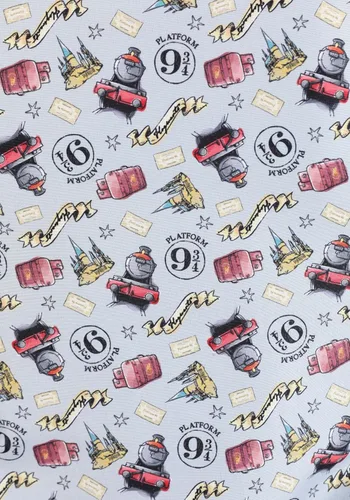 Vista 7 de Camisa con botones para adultos con estampado de luz de Harry Potter