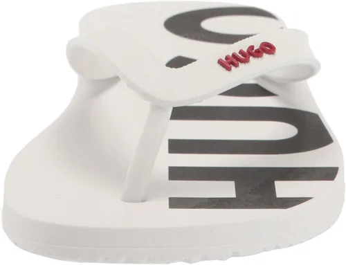 Vista 2 de HUGO Men's Big Logo Print Flip Flops Slide Sandal