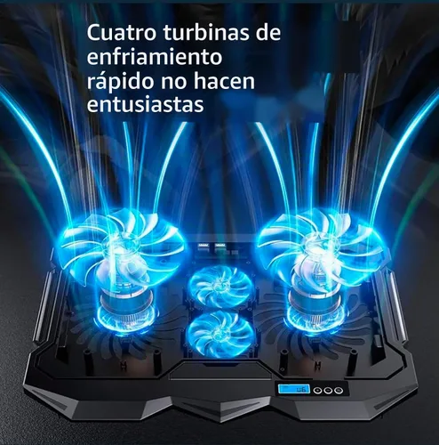 Vista 2 de Almohadilla de refrigeración para laptop Dell Inspiron Latitude Vostro G 13