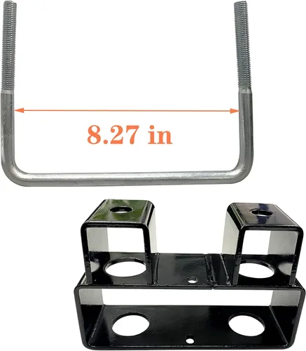 Vista 6 de Soporte universal para motosierra con kit de montaje para tractores, ATV, UTV, camiones, vehículos utilitarios, kit de soporte de motosierra