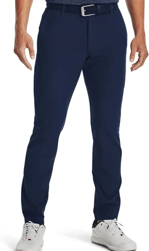 Vista 17 de Under Armour Pantalones Cónicos Ua Drive para Hombres Unisex-Adultos (410) Azul marino medianoche/ Gris halo