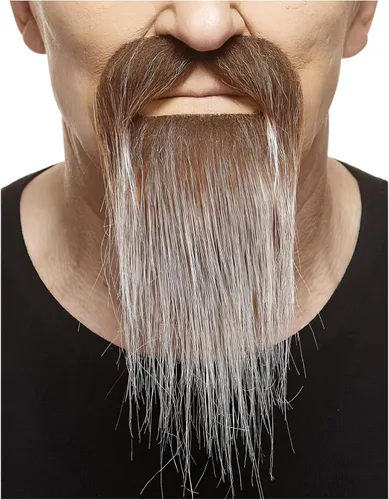 Vista 65 de Mustaches Self-Adhesive Stick On Fake Handlebar for Adults Negro