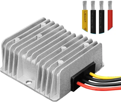 Vista 8 de 25W DC-DC 12V 24V a 5V 5A Convertidor Buck Regulador 5 Voltios Impermeable Vehículo Fuente de Alimentación