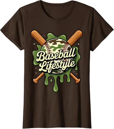 Vista 18 de Baseball Life Style 101 Apparel Youth Drip Baseball Boys Kid Camiseta
