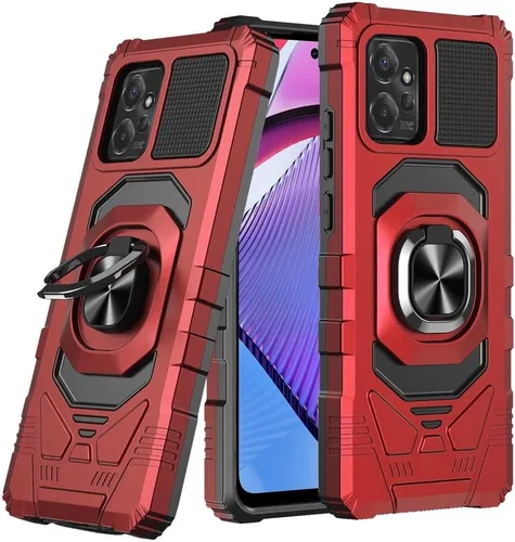 Vista 2 de Para Motorola Moto G Power 5G (2023) - Funda transparente a prueba de golpes - ACT Black