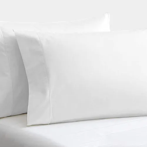 Vista 22 de Juego de 2 fundas de almohada de 600 hilos, 100% algodón egipcio de fibra larga, fundas de almohada suaves y duraderas, fundas de almohada suaves