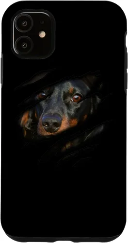 Vista 5 de Funda para perro con diseño de pedigrí para iPhone 14