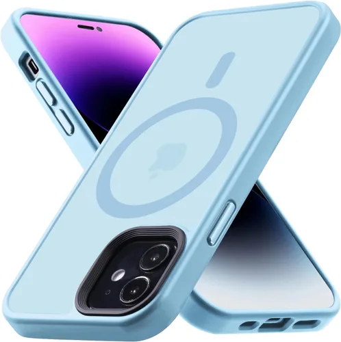 Vista 95 de Yriklso 3 en 1 Funda Magnética Fuerte para iPhone Air, 1X Protector de Pantalla + 1X Protector de Lente de Cámara, Cubierta Protectora a Prueba