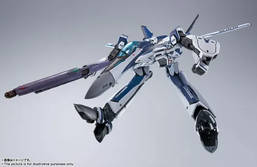 Vista 5 de TAMASHII NATIONS - Macross Frontier -VF-25 Messiah Valkyrie Worldwide Anniversary Bandai Spirits DX Chogokin Metal fundido coleccionable