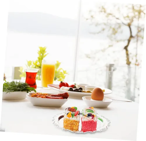 Vista 7 de UPKOCH Frutero Bandeja de postre Plato creativo para servir Frutero Estético Tazón de frutas Cumpleaños Plato Ensalada