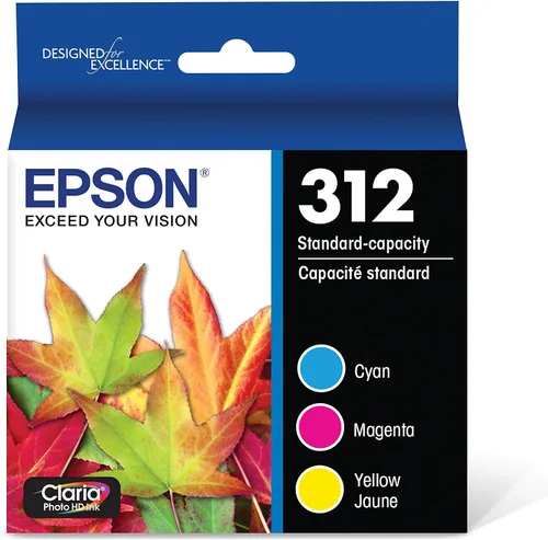 Vista 2 de Epson T312923 Claria Photo HD Color Combo Pack de tinta de cartucho de capacidad estándar y tinta T314XL Claria Photo HD - Paquete múltiple