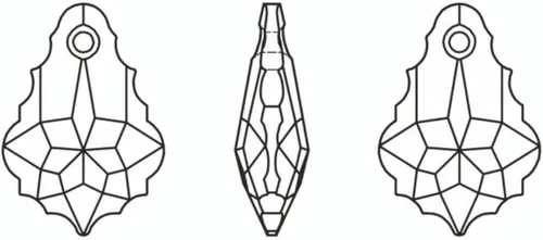 Vista 5 de 20pcs checa facetado cristal barroco lámpara colgante gota perlas Suncatcher 0.866 in febrero amatista púrpura piedra natal