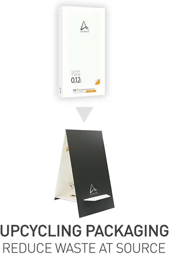Vista 8 de Armor Protector de pantalla de cristal flexible para iPhone 12 Mini, 9H con HD
