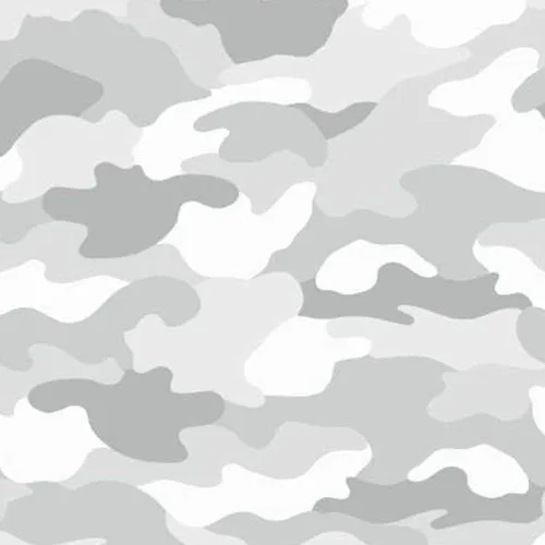 Vista 3 de Price Right Home Juego de funda de edredón y funda de almohada reversible de camuflaje militar gris