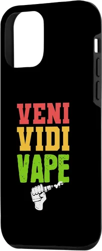 Vista 2 de Funda para iPhone 12 mini Veni Vidi Vape Smoker