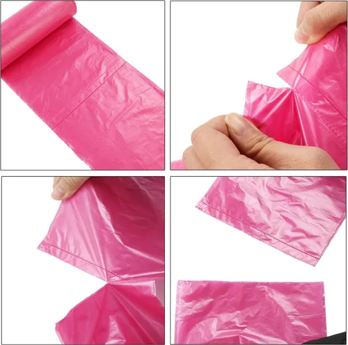Vista 5 de Cand Bolsas de basura de 4 galones, forros para contenedores de basura, 180