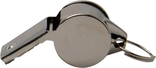 Vista 2 de Sports Whistle with Lanyard Ideal for Coaches, Referees & Officials Available in Plastic or Metal