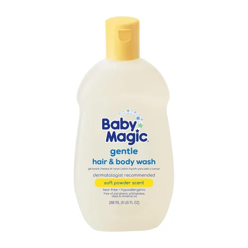 Vista 20 de Baby Magic Baño calmante para bebé, 9 onzas, lavanda y manzanilla, sin lágrimas, libre de parabenos, ftalatos, sulfatos y tintes