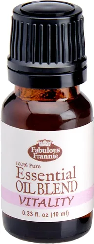 Vista 36 de Fabulous Frannie Mezcla de aceites esenciales Anxious hecha con aceites puros de lavanda, naranja amarga, bergamota y salvia clara, 0.3 fl oz