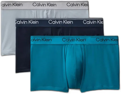 Vista 16 de Calvin Klein Ropa interior de microfibra elástica para hombre, paquete de 3 troncos 3 Negro