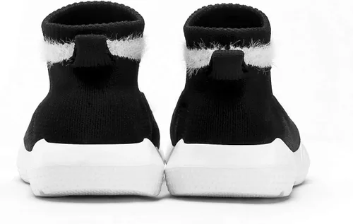 Vista 5 de Engtoy Baby Sock Shoes Baby Walking Shoes Infant Non-Slip Breathable Slippers with Soft Rubber Sole Baby Boys Girls Slip On Sneakers