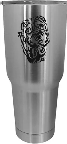 Vista 259 de Cairn Terrier - Vaso grabado con temática de perro, 30 onzas