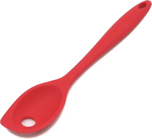 Vista 8 de Chef Craft Cuchara mezcladora de silicona premium, 11 pulgadas, color negro