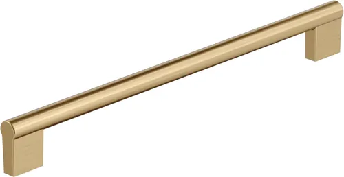 Vista 20 de Amerock Versa 3-3/4 pulgadas (96 mm) de centro a centro Bronce champán Manija de gabinete - paquete de 10 unidades Champagne bronce