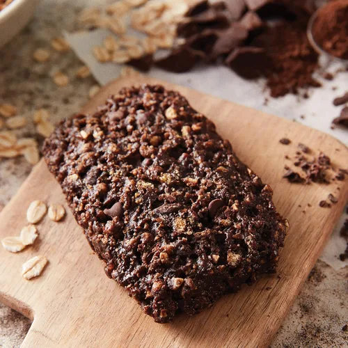 Vista 4 de CLIF BAR S - Barras energéticas - Brownie de chocolate hecho con avena orgánica, alimento a base de plantas, vegetariano, Kosher