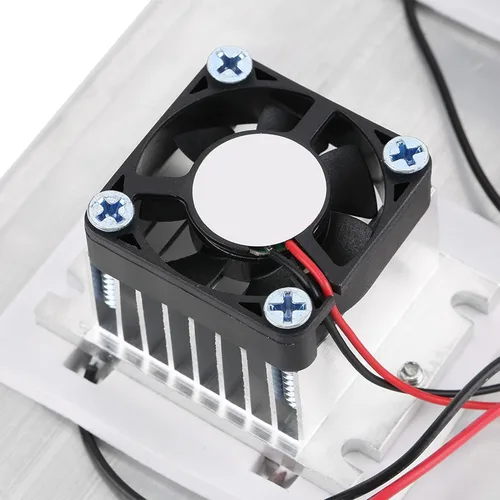 Vista 7 de Enfriador termoeléctrico, enfriador de semiconductores, dispositivo de refrigeración de semiconductores Enfriador termoeléctrico 12A 12V DIY Mini