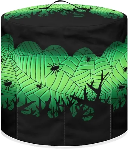 Vista 11 de GLENLCWE Cubierta para olla a presión de árbol de campana de Navidad, cubierta de electrodomésticos de cocina de Navidad, cubierta a prueba de polvo