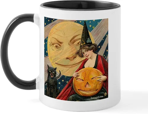 Vista 70 de CafePress Sincere Pumpkin Patch Mug Taza de café de cerámica de 11 oz (11.0 fl oz)