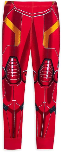Vista 5 de Marvel Disfraz de Iron Man PJ PALS para niños de 5 años, multicolor, Multi colorido