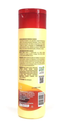 Vista 5 de NEUTROX Clássico Condicionador 16.9 fl oz Tratamiento Capilar Brasileño Neutrox - Todo Tipo de Cabello