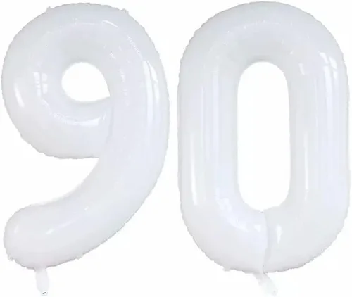 Vista 113 de Goer, conjunto de globos de papel aluminio para decoraciones de cumpleaños, globos de las letras de feliz cumpleaños y de números Oro