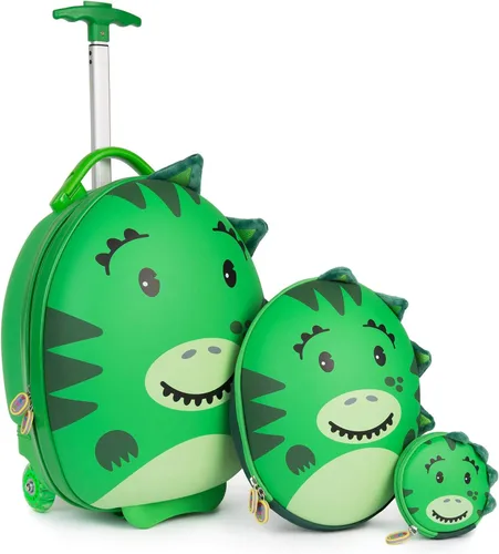Vista 3 de boppi Tiny Trekker - Maleta de cabaña para niños, Dinosaurio
