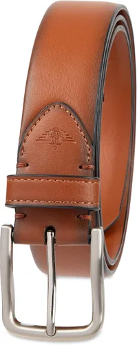 Vista 7 de Dockers Cinturón casual de cuero para hombre, estilo diario (tamaño regular y grande y alto)