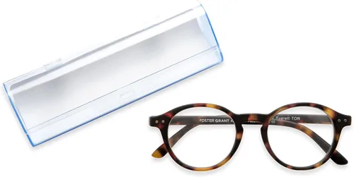 Vista 6 de Foster Grant Everett Pop of Power - Gafas de lectura redondas con luz azul