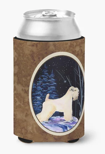 Vista 36 de Caroline's Treasures SS8447CC Starry Night English Bulldog - Enfriador para latas o botellas, lavable, funda plegable con aislamiento para bebidas
