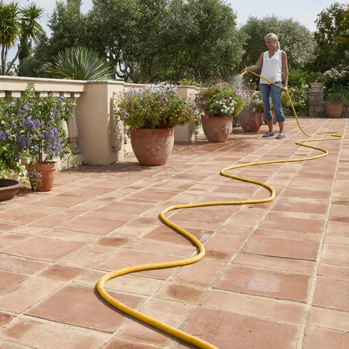 Vista 7 de HOZELOCK - Manguera extensible Superhoze de 24.6 ft: Manguera flexible, se estira hasta 3 veces la longitud original Con 2 accesorios Aquastop