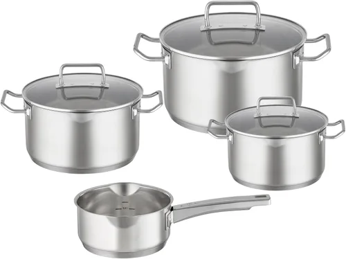 Vista 10 de Rösle EXPERTISO Cookware Collection - Cacerola alta de acero inoxidable con tapa de cristal de 6.3 pulgadas
