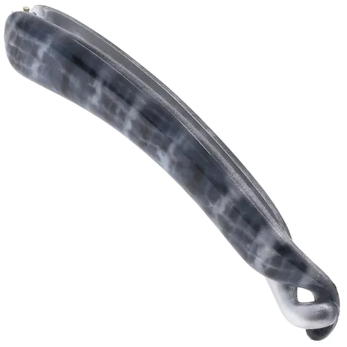 Vista 15 de Camila Paris NV134 - Pinza para cabello francés, soporte flexible para cola de caballo clásico para niñas, peine de plátano entrelazado Negro