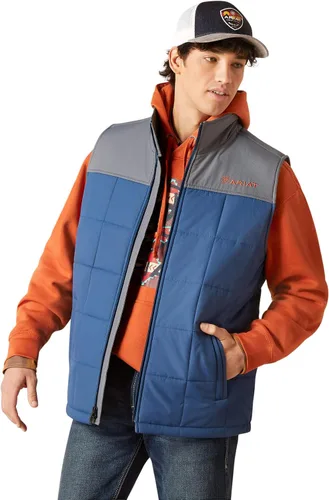 Vista 8 de ARIAT Chaleco aislado Crius para hombre Banyan corteza