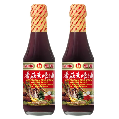 Vista 9 de Wan Ja Shan Salsa vegetariana de champiñones y ostras, de 33.8 onzas líquidas. .