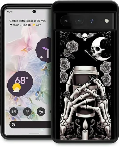 Vista 93 de Compatible con Google Pixel 4A 5G Mobile Case Creative Acrylic Back Panel Silicona Edge Case Slim Protección Especialmente para Google Pixel 4A 5G