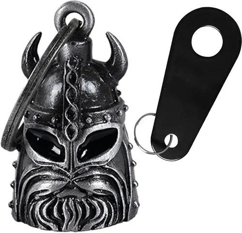 Vista 16 de Dream Apparel Campana de Motocicleta Ángel Guardián Aleja Gremlins, Campana de Motociclista para Hombres Mujeres Motociclistas, Regalo de Buena