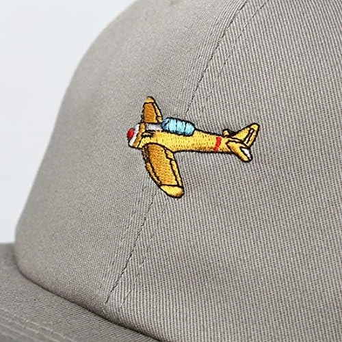 Vista 4 de UNDERCONTROL Gorra de camionero ajustable de ala plana con correa trasera para gorra unisex